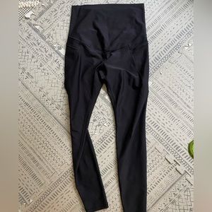 Maternity Full Panel Elevate PowerSoft 7/8-Length Leggings